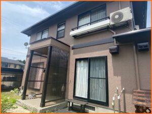 【ミサワホーム】東蒲原郡阿賀町上ノ山K様邸:外壁塗装/屋根塗装/雪止めアングル他